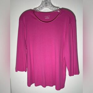 Christopher & Banks 3/4 Sleeve Top